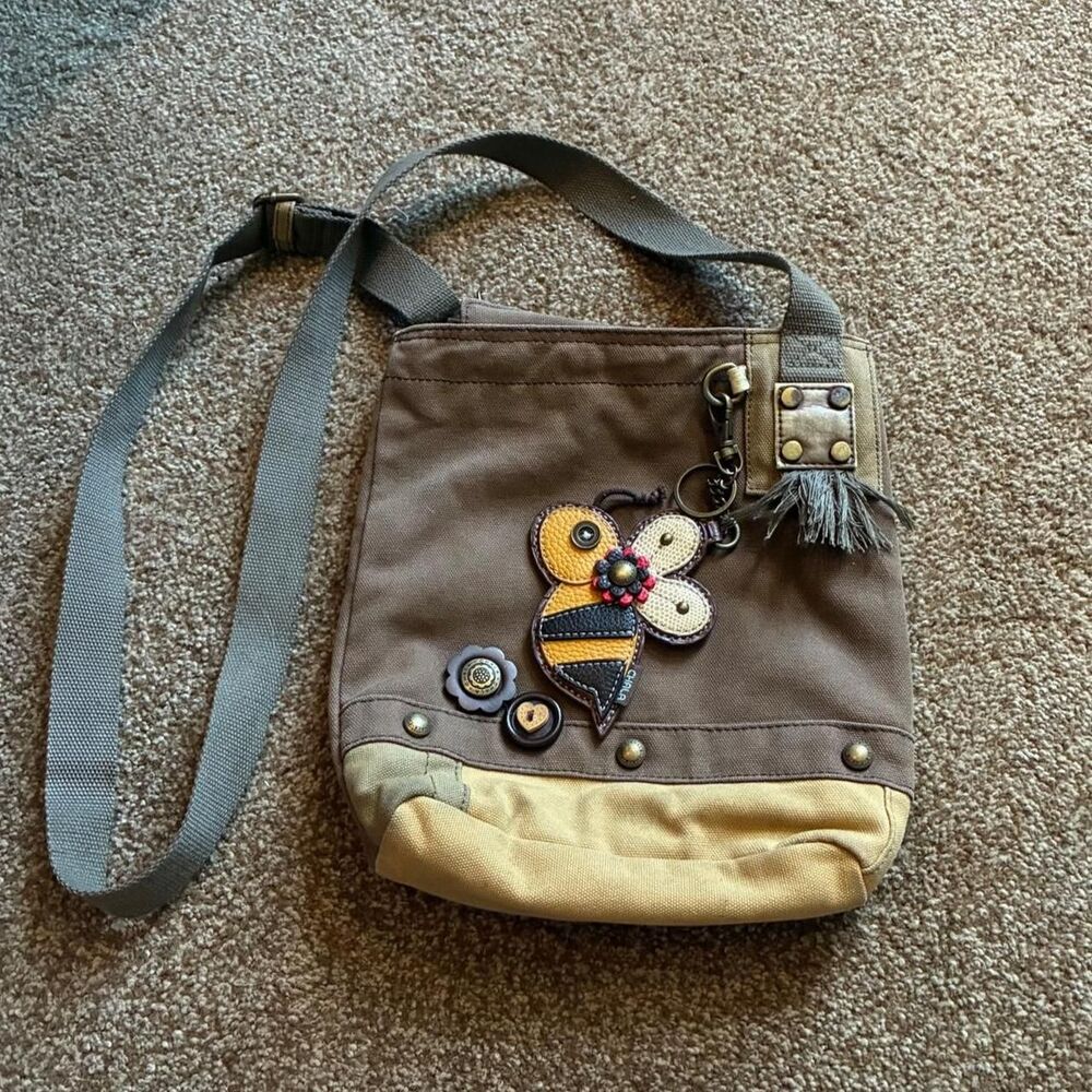 Unbranded Women's Brown and Khaki Bag